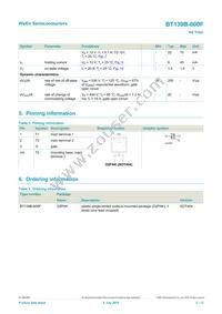 BT139B-800F Datasheet Page 2