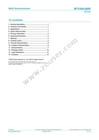 BT139X-600F/DG Datasheet Page 13