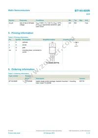 BT145-800R Datasheet Page 2