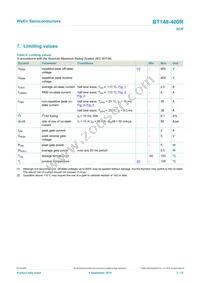 BT148-400R Datasheet Page 3