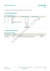 BT148-600R Datasheet Page 2