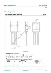 BT148-600R Datasheet Page 9