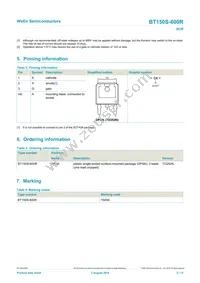 BT150S-600R Datasheet Page 2