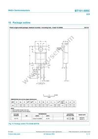 BT151-500C Datasheet Page 9