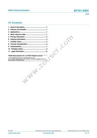 BT151-500C Datasheet Page 12