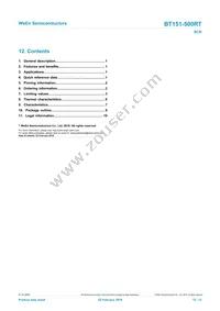 BT151-500RT Datasheet Page 12