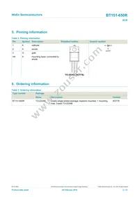 BT151-650R Datasheet Page 2