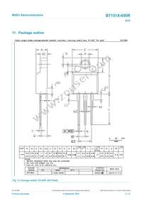 BT151X-650R Datasheet Page 9