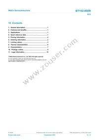 BT152-800R Datasheet Page 12