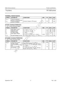 BT152B-600R Datasheet Page 3