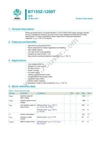 BT155Z-1200TQ Datasheet Cover