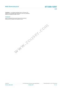 BT158W-1200TQ Datasheet Page 12