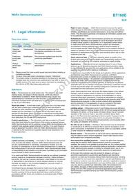 BT168E Datasheet Page 11