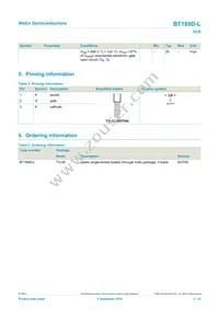 BT169D-L Datasheet Page 2