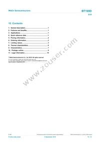 BT169DEP Datasheet Page 12