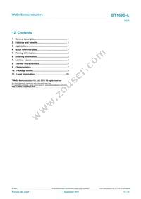 BT169G-LML Datasheet Page 12