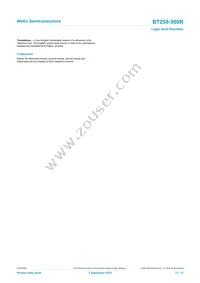 BT258-500R Datasheet Page 11