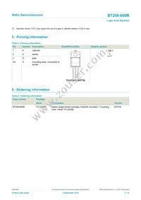 BT258-600R Datasheet Page 2