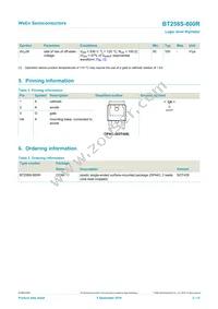 BT258S-800R Datasheet Page 2