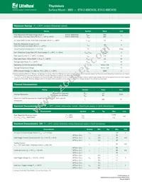 BTA12-800CW3G Datasheet Page 2