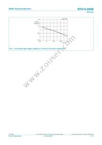 BTA16-800BQ Datasheet Page 8