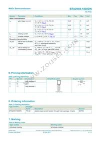 BTA2008-1000DNML Datasheet Page 2