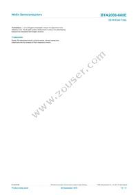 BTA2008-600EQP Datasheet Page 12