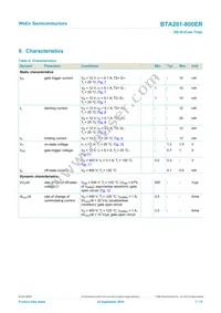 BTA201-800ER Datasheet Page 7