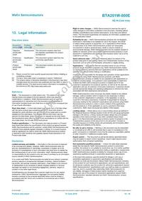 BTA201W-800E Datasheet Page 14