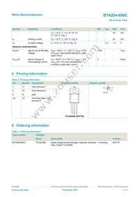 BTA204-600C/DG Datasheet Page 2