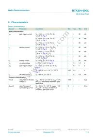 BTA204-600C/DG Datasheet Page 7