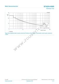 BTA204-600D Datasheet Page 5