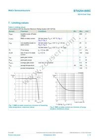 BTA204-800C/DG Datasheet Page 3