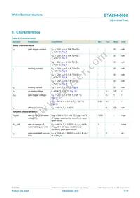 BTA204-800C/DG Datasheet Page 7