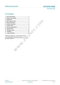 BTA204S-600B Datasheet Page 14