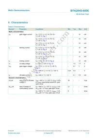 BTA204S-600E Datasheet Page 7