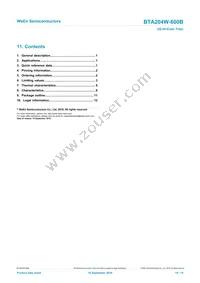 BTA204W-600B Datasheet Page 14