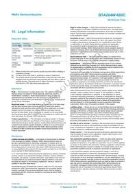 BTA204W-600C Datasheet Page 12