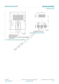 BTA204W-600D Datasheet Page 7