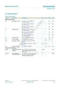 BTA204W-800C Datasheet Page 8