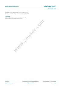 BTA204W-800C Datasheet Page 13