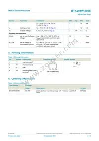 BTA204W-800E Datasheet Page 2