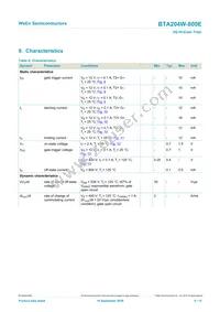 BTA204W-800E Datasheet Page 8