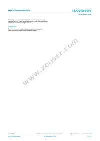 BTA204W-800E Datasheet Page 13