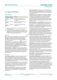 BTA204X-1000C Datasheet Page 11