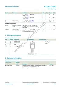 BTA204X-600D Datasheet Page 2