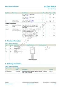 BTA206-800CT Datasheet Page 2