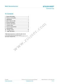 BTA206-800ET Datasheet Page 13