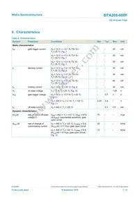 BTA208-600F Datasheet Page 7