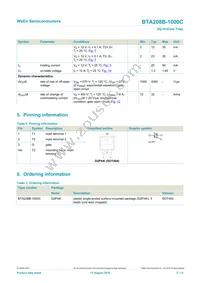 BTA208B-1000C Datasheet Page 2